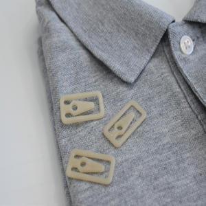 Wholesale Eco-Friendly Biodegradable VNB Brand Vietnam <b>Clip</b> T-Shirts 33mm X 17mm Natural Color <b>Garment</b> <b>Clips</b> Shirt Packaging - Product Image 2