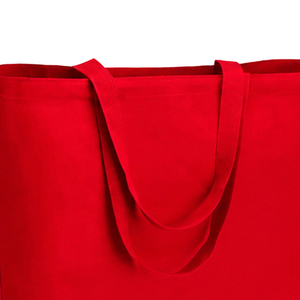 Sac en toile à prix abordable, grand sac de shopping robuste à bandoulière avec fermeture éclair, logo personnalisé imprimé, respirant - Product Image 5