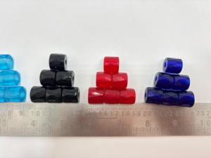 Russian High Quality Faceted Glass Beads 8mm to 25mm Large Hole Pink Blue Necklace Craft Beads for Jewelry Making Bulk Supply - Product Image 3