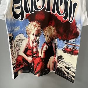 Camiseta de Lujo para Hombre con Diseño de Tatuaje de Cupido, Prenda de Marca Exclusiva, Camisetas Personalizadas de Alta Calidad para Hombre - Product Image 2