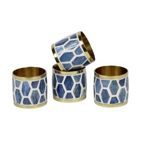 Porte-serviettes en résine au design moderne et luxueux, durable, pour centre de table d'anniversaire, lot de 1 pièce - Product Image 6
