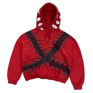 Sudadera con Capucha de Invierno Personalizada, Estilo Urbano, para Hombre, con Cordón, Estampado Hip Hop, Felpa, Anti-Pilling - Product Image 1
