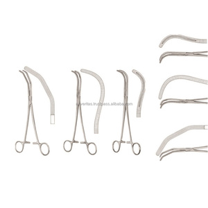 Pinza de Pedículo Renal Herrick Mayo-Guyon Stille de 23 cm, Juego de Instrumentos Quirúrgicos de Acero Inoxidable para Urología, Manual, Reutilizable, A-1 - Product Image 2