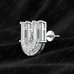 Diamante Sintético en Forma de U, Suelto, DEF VVS VS1 HPHT CVD, Certificado por IGI GIA, Diamante de Joyería al por Mayor - Product Image 2