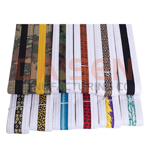 Cinturón de Artes Marciales Personalizado para Karate, Ligero y Duradero, para Hombres y Mujeres, Accesorios de Entrenamiento de BJJ y MMA - Product Image 6