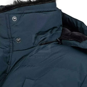 Wholesale Custom Logo Front Position Hooded Winter Men Puffer <b>Jacket</b> Waterproof Outdoor Use - Product Image 5