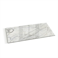 Carreaux de sol modernes en porcelaine émaillée polie de 600x1200mm, grande dalle de marbre en pierre frittée, nouveau style contemporain