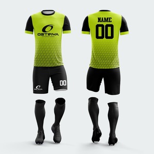 2026 Custom Unisex Soccer Uniform Short Sleeve T-Shirt Digital Print Breathable Quick Dry Crew Neck 100% Polyester Front Team - Product Image 3
