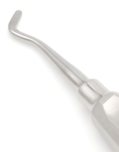 Ascenseur Potts # 6 instruments chirurgicaux d'extraction dentaire à pointe lisse de 15,5 cm, à angle droit, pour molaires supérieures impayées, avec manche creux - Product Image 2