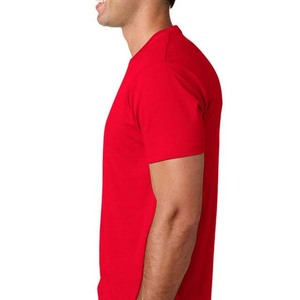 Camiseta de Manga Corta para Hombre, Cuello Redondo, Corte Regular, Color Sólido, Algodón Jersey, Estilo Casual, Ropa de Calle para Verano - Product Image 5