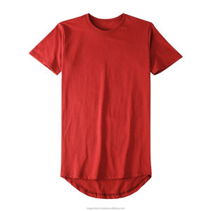 Ustom-Camiseta de manga corta para mujer, Camisa larga de cuello redondo - Product Image 1