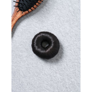 Dango Brown Hair Donut Ring Elegante accesorio para peinar el cabello - Product Image 1