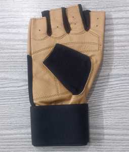 Gym Fitness Gloves Half Finger Lightweight Breathable PU Buckle Closure <b>Weight</b> Lifting Plyometric Exercises 0.5 kg Men Geo - Product Image 5