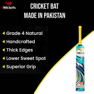 Bate de Críquet Profesional para Jóvenes – Madera Ligera, Mango Resistente, Ideal para Niños, Adolescentes y Prácticas Deportivas Escolares - Product Image 5