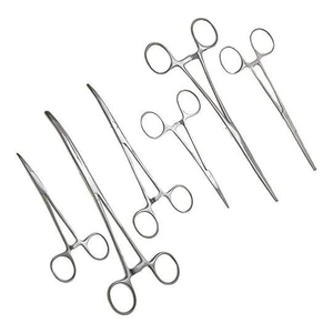 Ciseaux chirurgicaux allemands en acier inoxydable à double courbure, conception personnalisée, ensemble d'instruments dentaires pour tissus et gencives, finition dorée - Product Image 1