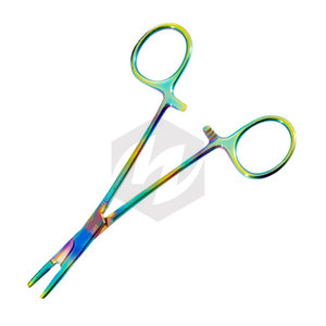 Tijeras Portaagujas Olsen Hegar de 5 1/2 Pulgadas, Acero Inoxidable, Instrumentos Quirúrgicos Médicos, Mango con Recubrimiento de Color para Mejor Agarre - Product Image 6