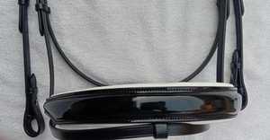 Brida de cuero de alta calidad para caballo, brida de cuero genuino al por mayor con riendas, fabricante de equipo ecuestre. - Product Image 6
