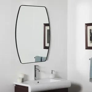 Espejo de Pared Metálico Hecho a Mano de Primera Calidad, Espejo Redondo Artístico de Lujo para Hoteles, Restaurantes, Hogares, Dormitorios, Oficinas e Interiores Contemporáneos - Product Image 1