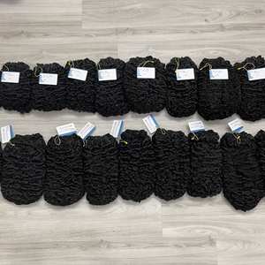 OFERTA ESPECIAL Extensiones de Cabello Virgen Vietnamita 100% Natural, Precio de Fábrica, Rizado Birmano de Lujo, Muy Brillante y Sedoso, Gran Cantidad en Stock - Product Image 3