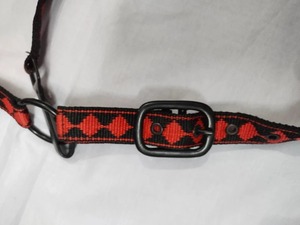 Harnais de cheval synthétique de haute qualité, couleur rouge, réglable, avec fourrure, disponible au prix direct usine - Product Image 4