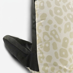 Mitaines de ski isolées pour l'hiver, imprimé léopard, polyester, gants thermiques unisexes pour le ski alpin, fermeture à boucle et crochet - Product Image 5