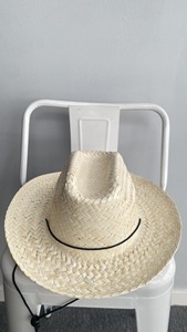 Wholesale Natural Grass Embroidered Adult Mexico Sombrero <b>Hat</b> Unisex Fiesta Party <b>Straw</b> <b>Hat</b> for Summer Travel Buy Bulk Stock - Product Image 3