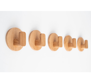 Gancho de Madera Hecho a Mano, Decoraciones de Madera para el Hogar, Perchero de Madera, Ganchos de Madera para Bufandas - Product Image 1