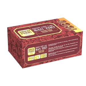 Lot de 20 lingettes nettoyantes humides non tissées pour autels Bach Phuc, parfum bois d'agar et cannelle, emballage individuel, OEM - Product Image 3