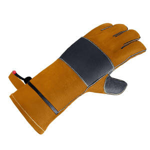 Gants de mécanicien imperméables pour travaux en extérieur, utilisation professionnelle, logo personnalisé, gants de travail en cuir de sécurité à bas prix - Product Image 1