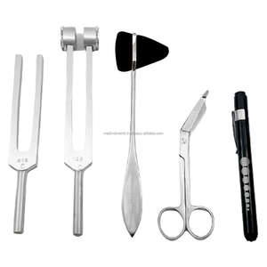 Martillo de Reflejos Médico, Kit de Examen Neurológico, Mango de Acero Inoxidable, Juego de Herramientas de Diagnóstico para Médicos, Enfermeras, Veterinarios y Estudiantes - Product Image 1