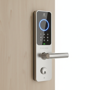 ระบบล็อคประตูโรงแรมอัจฉริยะพร้อมบัตร RFID และควบคุมผ่านแอปมือถือ NFC โครงสร้างโลหะ ทนทาน อุปกรณ์เสริมสำหรับร้านเสริมสวย - Product Image 3