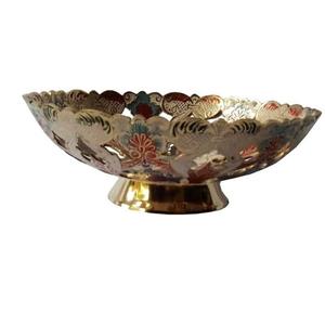 Tazón Decorativo de Metal Hecho a Mano, de Lujo, Ecológico, para Servir Frutas y Postres, Calidad Superior para Utensilios de Cocina y Catering - Product Image 1