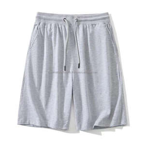 2024 hommes haute rue été sport pantalon mince Simple décontracté Hipster Shorts de plage haute qualité coton jambe droite-Direct - Product Image 6