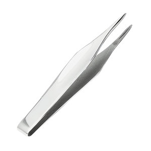 Pince à film dentaire, dentelée, 80 mm, en acier inoxydable rainuré, 115 mm avec longueur de travail, instrument dentaire de précision - Product Image 1