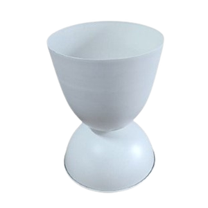 Florero de metal decorativo de hierro elegante al por mayor hecho a mano con base plegable cepillo latón acabado diseño grande uso del jardín - Product Image 2