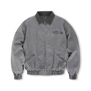 เสื้อแจ็คเก็ตทำงานวินเทจคุณภาพสูงสำหรับผู้ชาย ผ้าแคนวาสลำลอง คอผ้าคอร์ดูรอย ดีไซน์ทันสมัยสไตล์ไฮสตรีท สำหรับฤดูหนาว - Product Image 5