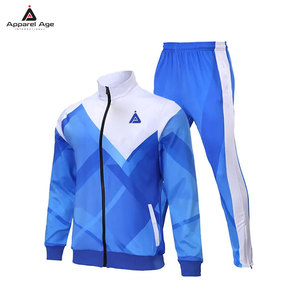 Ropa Deportiva 2026, Chándal de Gimnasio de Manga Larga con Cuello Alto, Chándales Sublimados de Alta Calidad para Hombre - Product Image 1