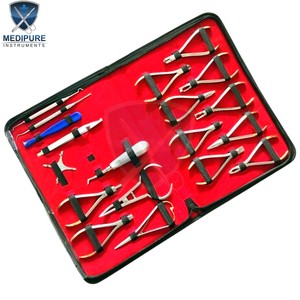 Kit de Instrumentos Dentales de Ortodoncia de Alta Calidad, Herramientas de Ajuste de Brackets de Acero Inoxidable, Juego Completo de Instrumentos de Ortodoncia - Product Image 2