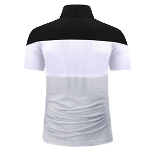 เสื้อโปโลผู้ชายคุณภาพสูง ระบายอากาศได้ดี ผ้าฝ้าย ไซส์ใหญ่ รับสกรีนโลโก้ แฟชั่นลำลอง สกรีนลายตามสั่ง เสื้อยืดแขนสั้น เสื้อโปโล - Product Image 5