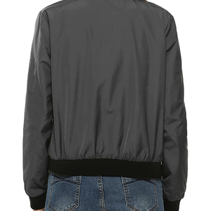 Chaqueta Bomber para Mujer, Color Personalizado, Profesional, Gran Venta, Mejor Calidad, Ligera - Product Image 6