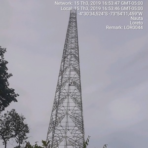 ¡CALIENTE! Torre de Telecomunicaciones Vietnam, Suministros de Equipos Eléctricos, Torre Monopolar de Acero, Galvanizado en Caliente, Recubrimiento Plateado en V, Vietnam - Product Image 3