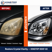 Kit de Restauración de Faros de 800ML, Polímero Líquido de Vaporización, Recubrimiento UV, Anti-Amarilleamiento, Sin Pulido, Reparación de Luces de Coche