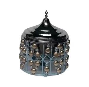 Luxury Stainless Steel Stone Pattern Casserole Dish With Lid <b>Buffet</b> Serving Pot Hotel Restaurant Catering Tableware - Product Image 6