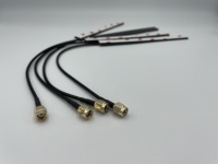 Antena Dipolo LITE PCB de Doble Banda 2.4GHz y 5GHz WiFi de Alta Ganancia 2 DBi 3.0 VSWR con Cable RG178 para Router