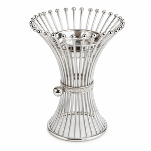 Brûleur d'encens arabe en métal doré et argenté ajouré, brûleur de Bakhoor, décoration du Ramadan, encensoir Oud du Moyen-Orient pour la décoration intérieure - Product Image 6