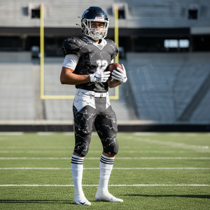 New Arrival Trendy Protective Team Name Number Football Uniform Jersey Pants Sports Set Professional Teamwear For Athletic Kit - Product Image 3