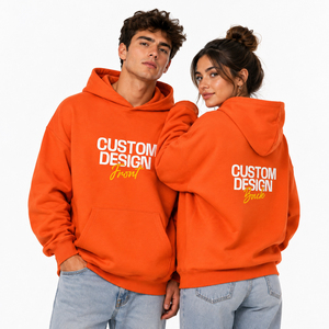 Sweat-shirts à capuche unisexes de haute qualité, style streetwear, surdimensionnés, en coton molletonné, imprimés sur mesure, pour hommes - Product Image 1