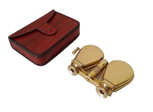 Monocular de Latón Antiguo con Estuche de Cuero, Telescopio Vintage, Telescopio Náutico de Mano, Regalo Marítimo, Venta al por Mayor OEM - Product Image 6