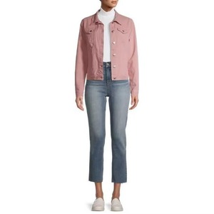Chaqueta de Mezclilla Desgastada para Mujer, Manga Larga, Chaqueta de Invierno de Algodón, Diseño Personalizado, Venta al Por Mayor OEM - Product Image 5