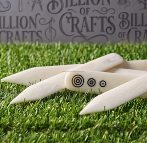 Herramienta de plegado de papel hecha a mano con hueso de búfalo natural, herramienta de encuadernación artesanal de calidad premium - Product Image 4